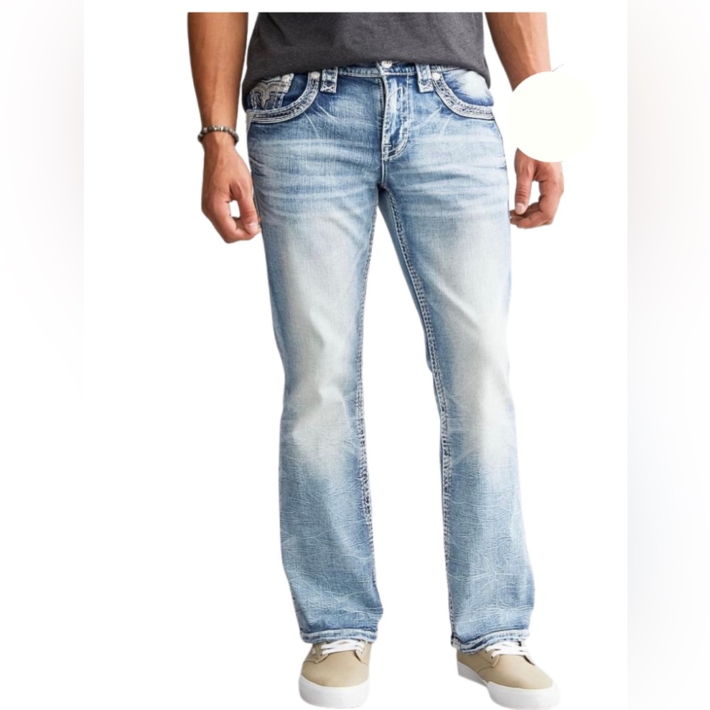 Exclusive Mens Rock Revival Jeans